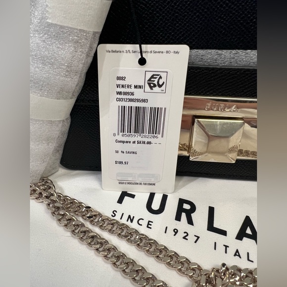 Furla NWT Venere Mini Crossbody Bag Purse - Picture 13 of 16